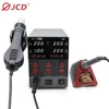 JCD 760W SMD Soldering Station Quick Heat 2 in 1 Heat Gun Soldering Iron LCD Display BGA Rework Welding Station Repair Tool 8202 1
