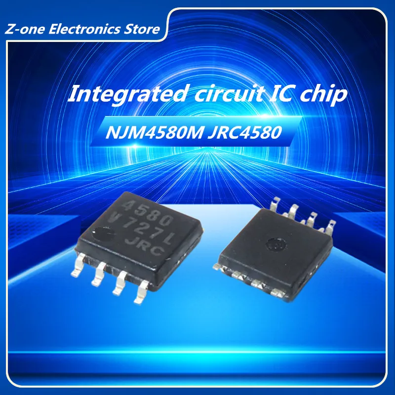 10pcs-4580-4580D-NJM4580M-JRC4580-DMP8-dual-op-amp-operational ...