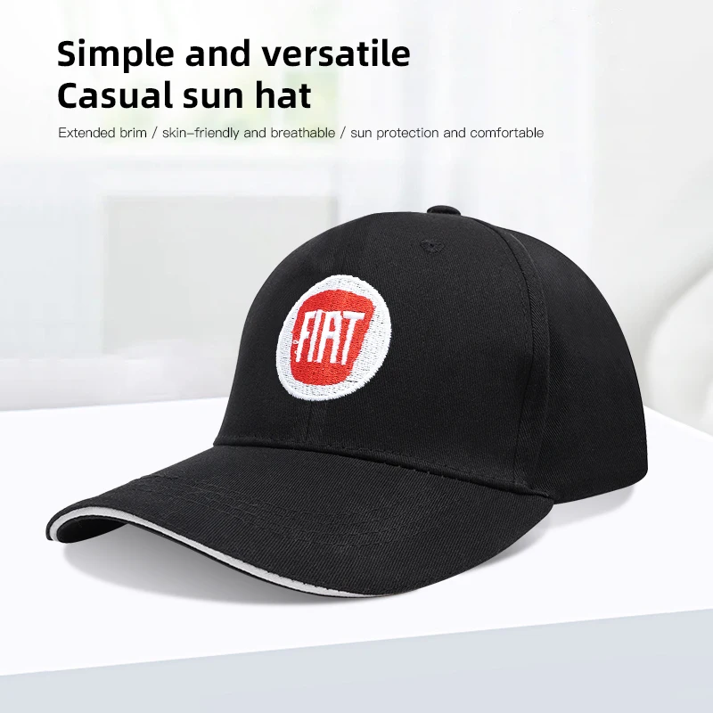 Fiat Emblem Adjustable Baseball Hat