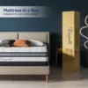 Vesgantti California King Mattress 10 Inch Innerspring Multilayer Hybrid Cal King Size- Ergonomic Design with Memory Foam 6