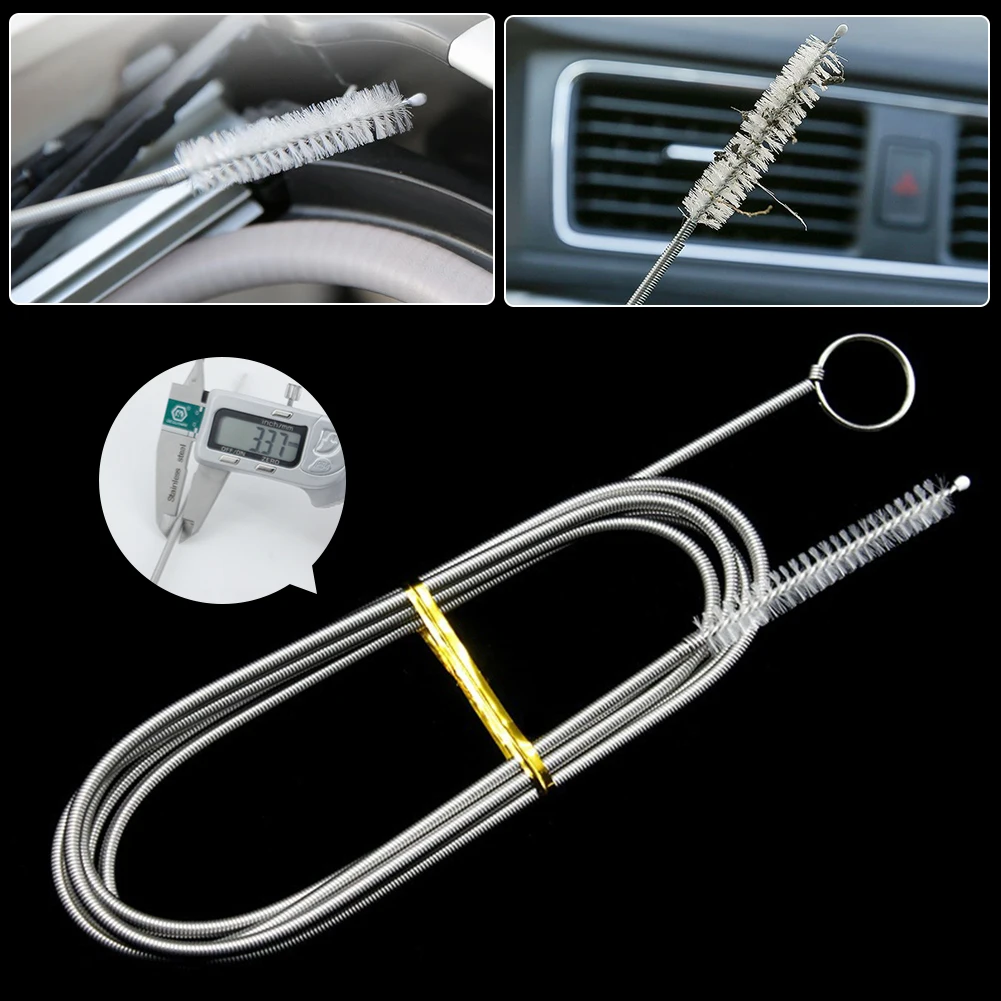 Long Wire Brush Sunroof Drain Cleaning Tool for Car and Fridge 150cm New