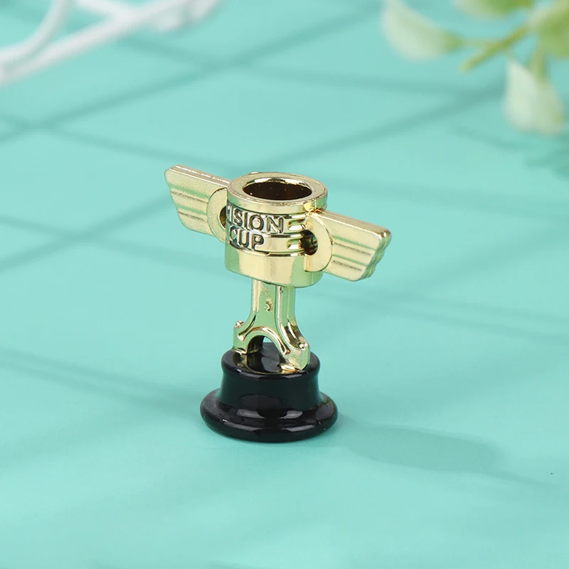 PISTON CUP Gold Championship Trophy Toy Model Christmas Gift Children Collect Gifts trophy toy model