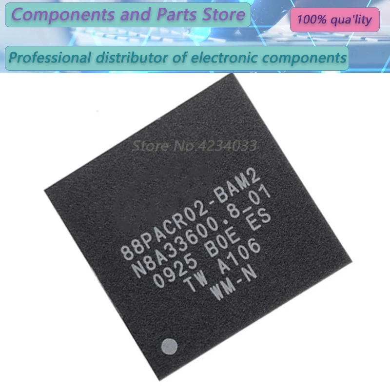 

1-10PCS 88PACR02-BAM2 88PACR02-BAM 88PACR02 BGA NEW100% 88PACR02-BAM2