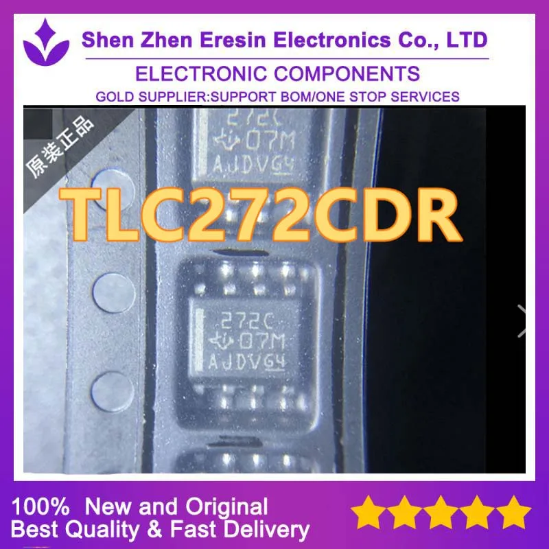 

Бесплатная доставка, 5 шт./лот TLC2272CDR SOP8, новый и оригинальный