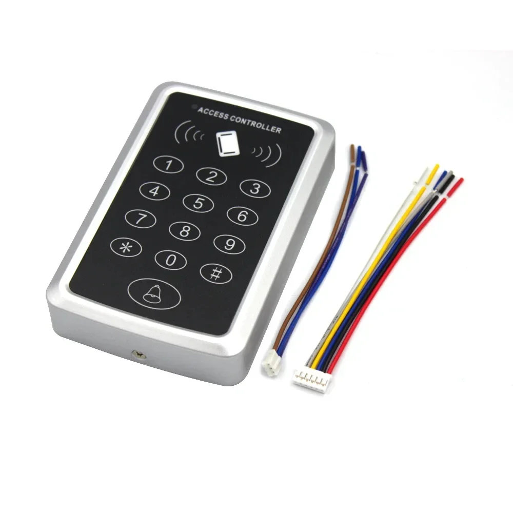 125KHz RFID Access Control Keypad EM Card Reader Door Access Control System Door Lock Opener Keyboard System Sliding Locks