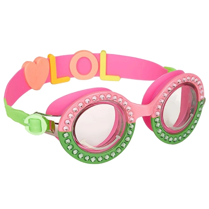 Óculos de natação Sem vazamento Anti-Fog Proteção UV para crianças Meninos Meninas Safe Soft Silicone Óculos de natação Eyewear
