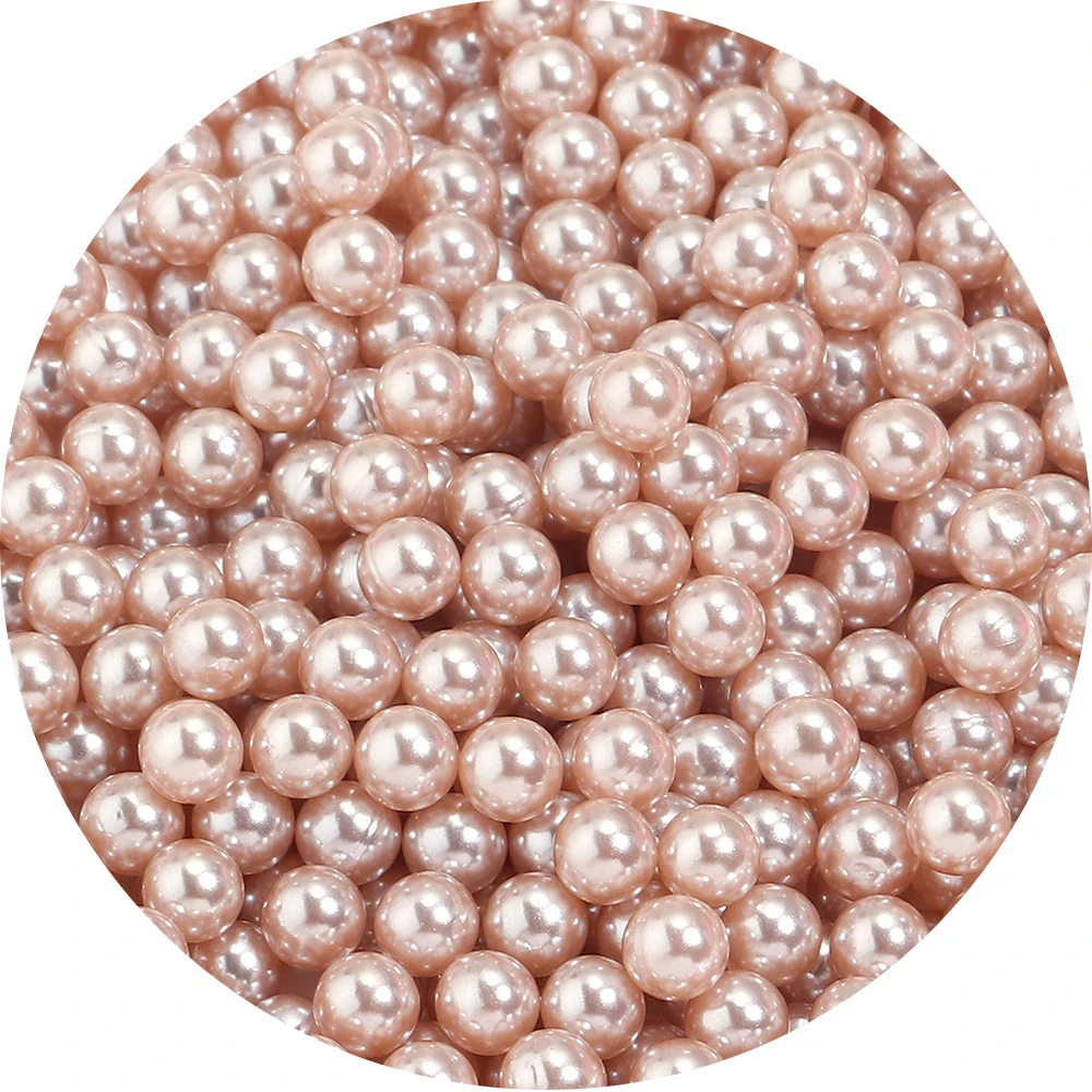Colorful Imitation Pearl Beads for DIY Crafts and Decorations