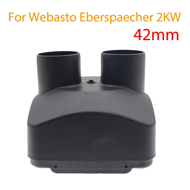 42mm 2KW Heater Double Two Holes Air Outlet Vent Cover For Car Truck Air Diesel Parking Heater Parts For Webasto Eberspaecher