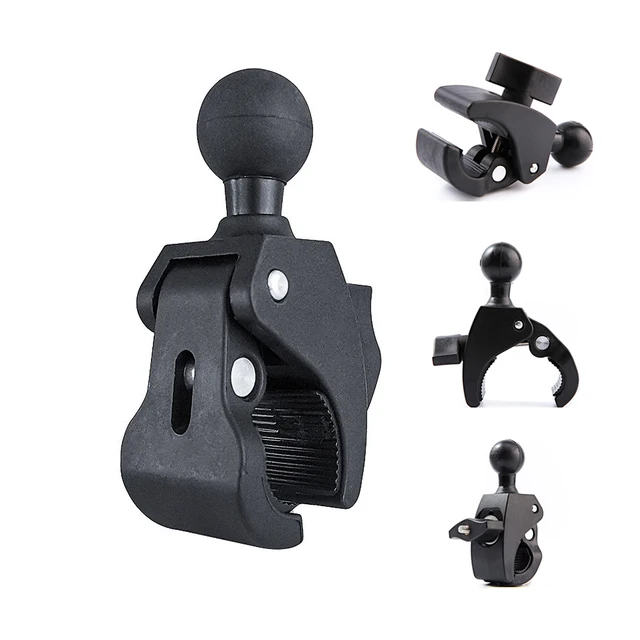Adaptateur de rotule de 1 pouce, Base de montage pour guidon de moto, support de rétroviseur pour accessoire de caméra d'action DJI GoPro Insta360 4