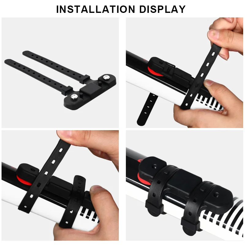 Bicycle Water Bottle Mount Adaptor Silicone Gel Bandage Kettle Cage Strap Seatpost Fork Frame Install Holder Adapter bicycle water bottle cage bicycle bottle holder water bottle holder