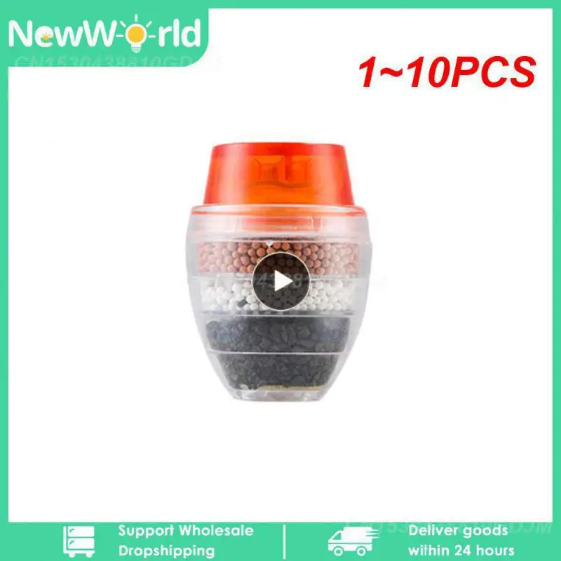 

1~10PCS Kitchen Faucet Tap Water Purifier Home Accessories Water Clean Purifier Filter Activated Carbon Water Purifier