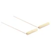 2pcs 99.9%Pure Copper Copper Probes Rod For Divination Tool With Wooden Handles 13.86 X 6.93 X 0.71 Inches Water Rods 4
