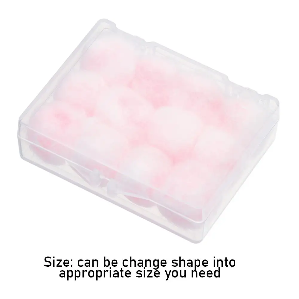 2/4/6/12/20pcs Geschenk weiche Wachs Baumwolle Ohr stöpsel knetbare Wachs Ohr stöpsel Flugzeug Gehörschutz Geräusch reduzierung Ohr stöpsel Unisex – Detail 20