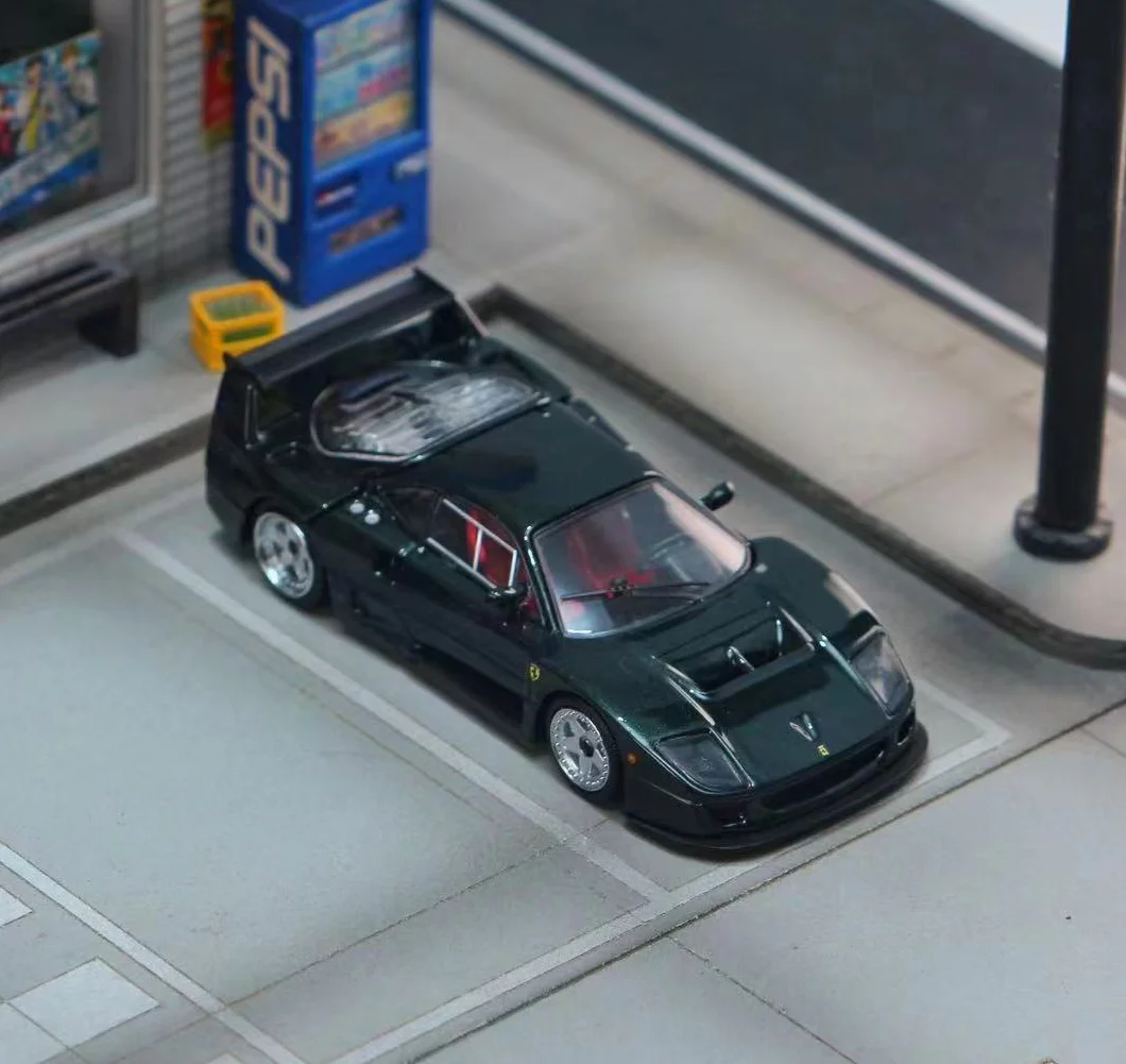 Stance Hunters SH 1:64 sports car F40 LM alloy car model