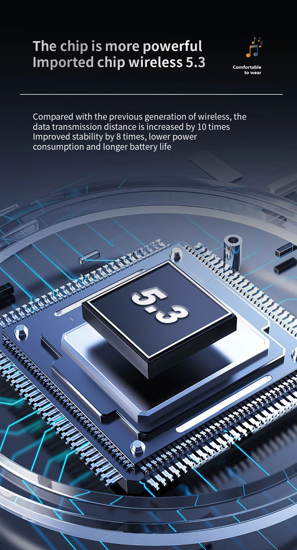 Original Sony  Air 7 Earphone TWS Bluetooth Headset HiFi Wireless Headphone Mic Noise Reduction Earbuds Game Motion headset