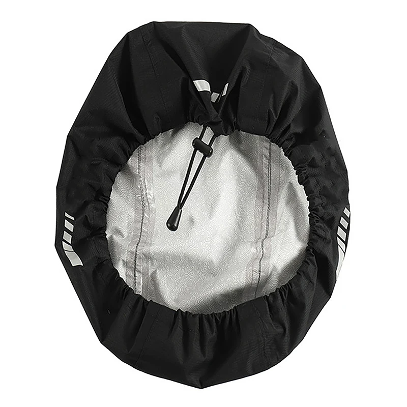 Waterproof Bike Helmet Cover with Reflective Strip Cycling Bicycle Helmet Rain Cover Road Bicycle Helmet Water Snow Cover 5