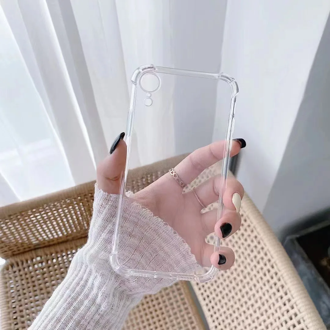 Shockproof Clear Soft Bumper Transparent Phone Case