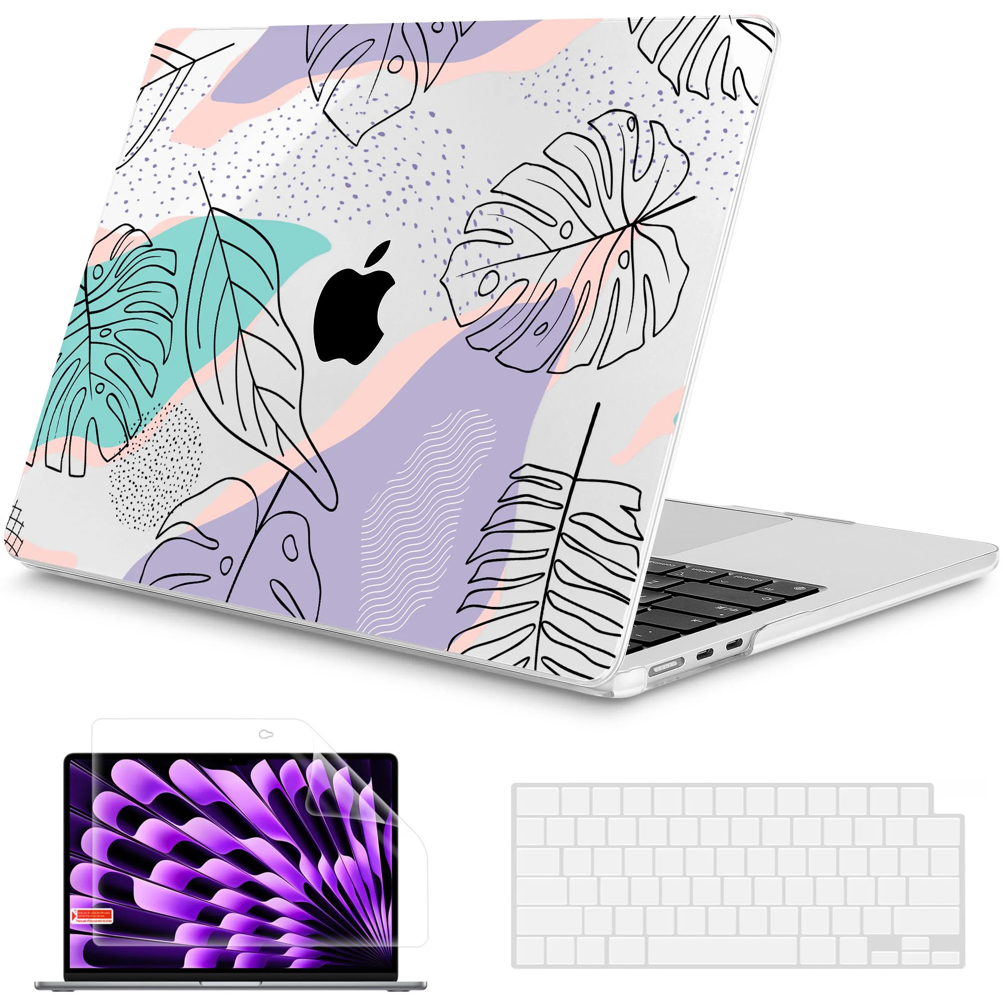 Custodie Per Laptop Per Macbook Pro 14 Custodia M2 A2779 A2918 2023 Pro 16 Cover M3 M1 Mac Book Air 13 Case 2022 13.6 A2681 Air 15.3 A2941