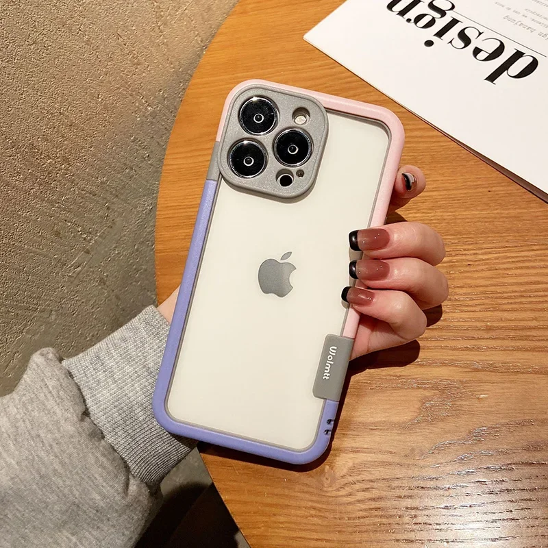 Colorful Soft Silicone Bumper Frame with Shockproof Protection for Phones - Border Only, No Back