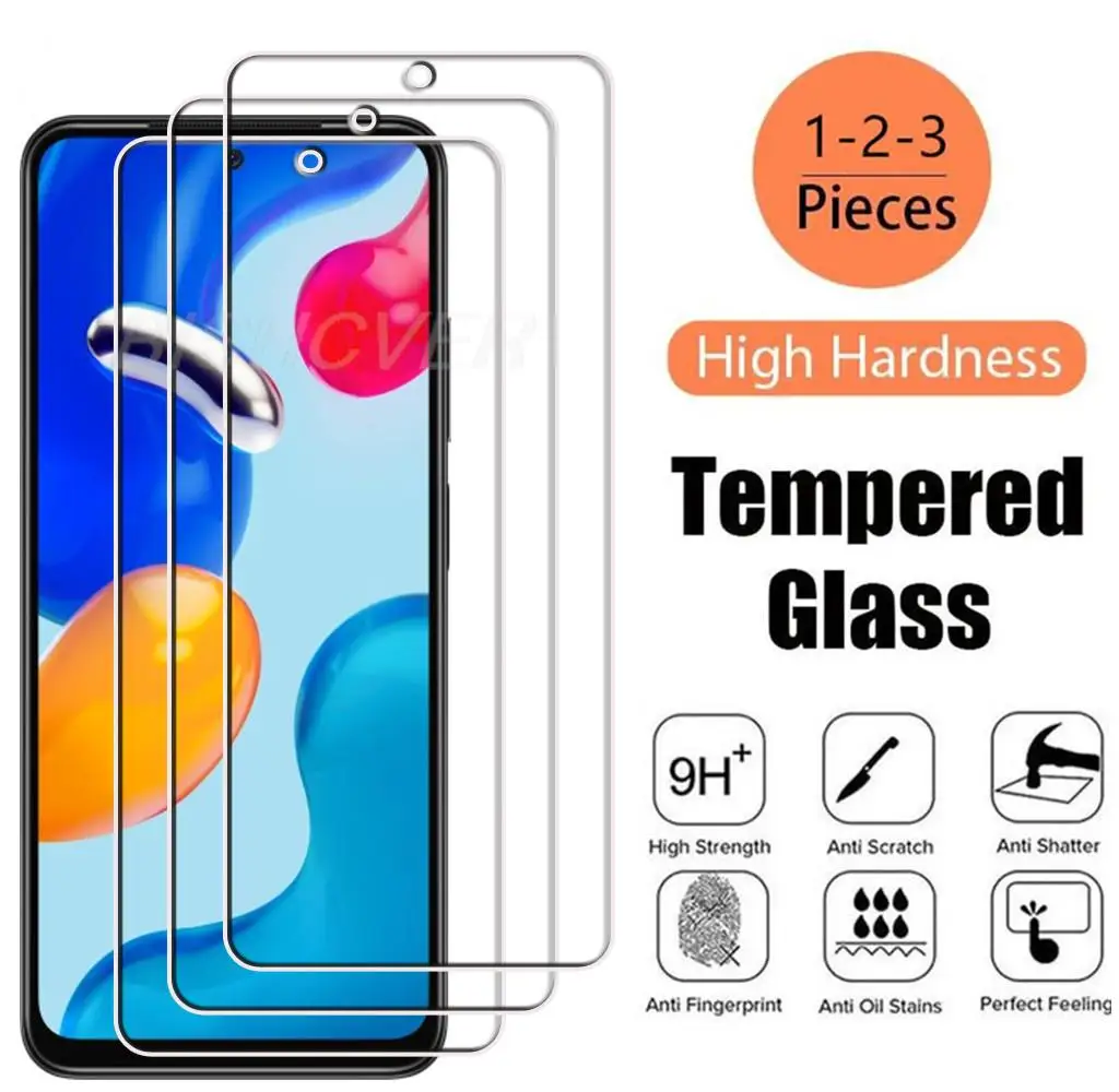 

Закаленное стекло для Xiaomi Redmi Note 11S 4G 6,43 дюйма 2201117SG 2201117SI, защитная пленка для экрана, Защитная пленка для телефона
