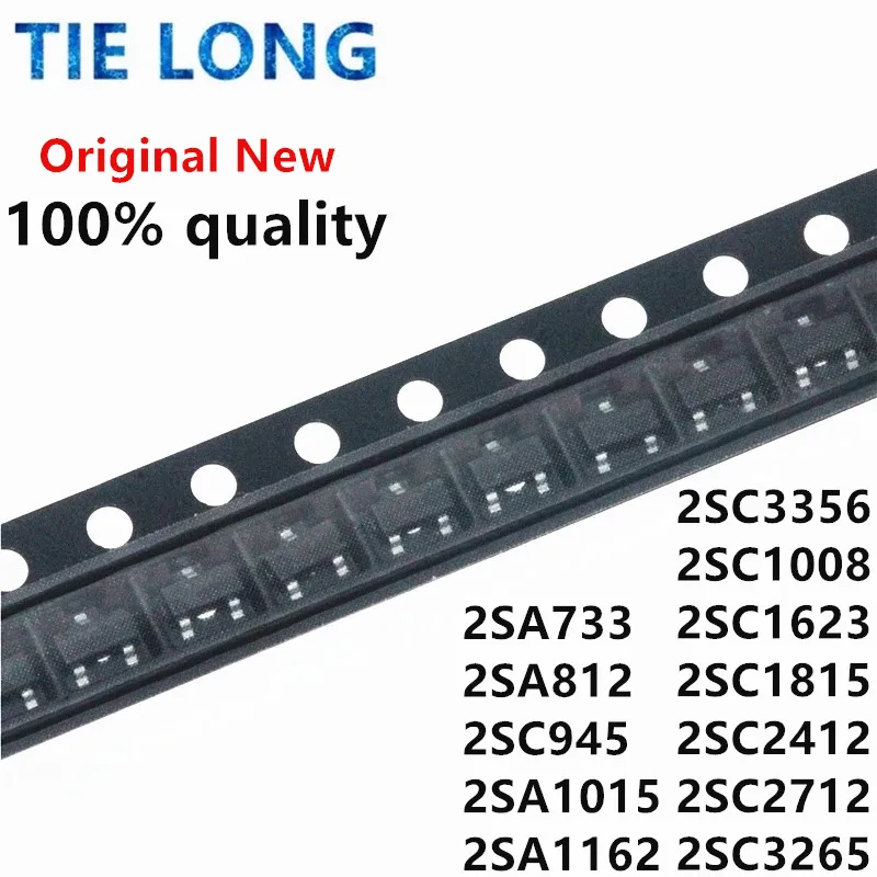50 Pièces Transistors Et Thyristors – MC97A8, MCR100-6, 2SC1815, 2SA1015 Et Autres Modèles Pour électronique