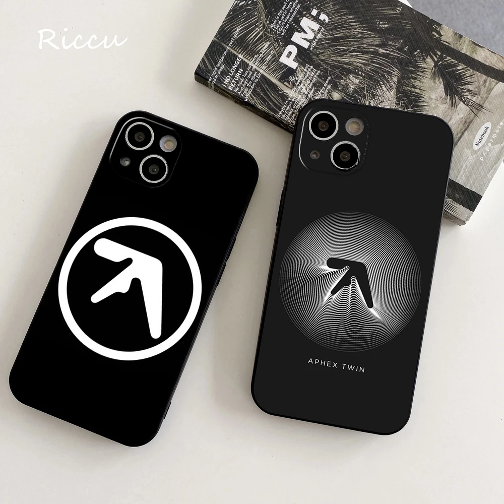 Per Iphone 15 14 Aphex Twin Symbol Logo Custodia Morbida Per Iphone 14 11 12Pro 8 7 Plus X 13Pro Max Se2020 Xr Xs Cover