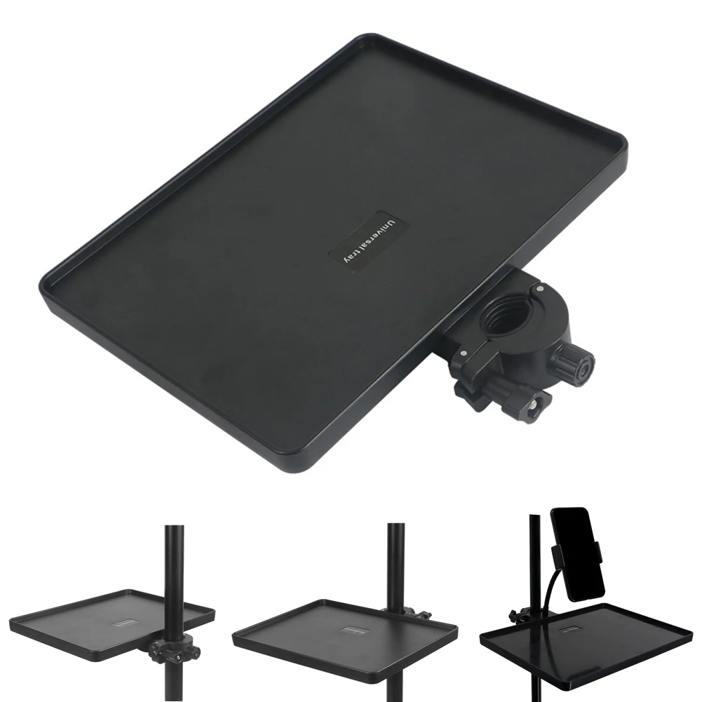 Bandeja Universal Para Proyector, Trípode O Equipo – Con Adaptador De Tornillo 1/4, Plástico Resistente