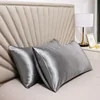 100% Natural Mulberry Silk Pillow Case Real Silk Protect Hair Skin Pillowcase Any Size Customized Bedding Pillow Cases Cover 2