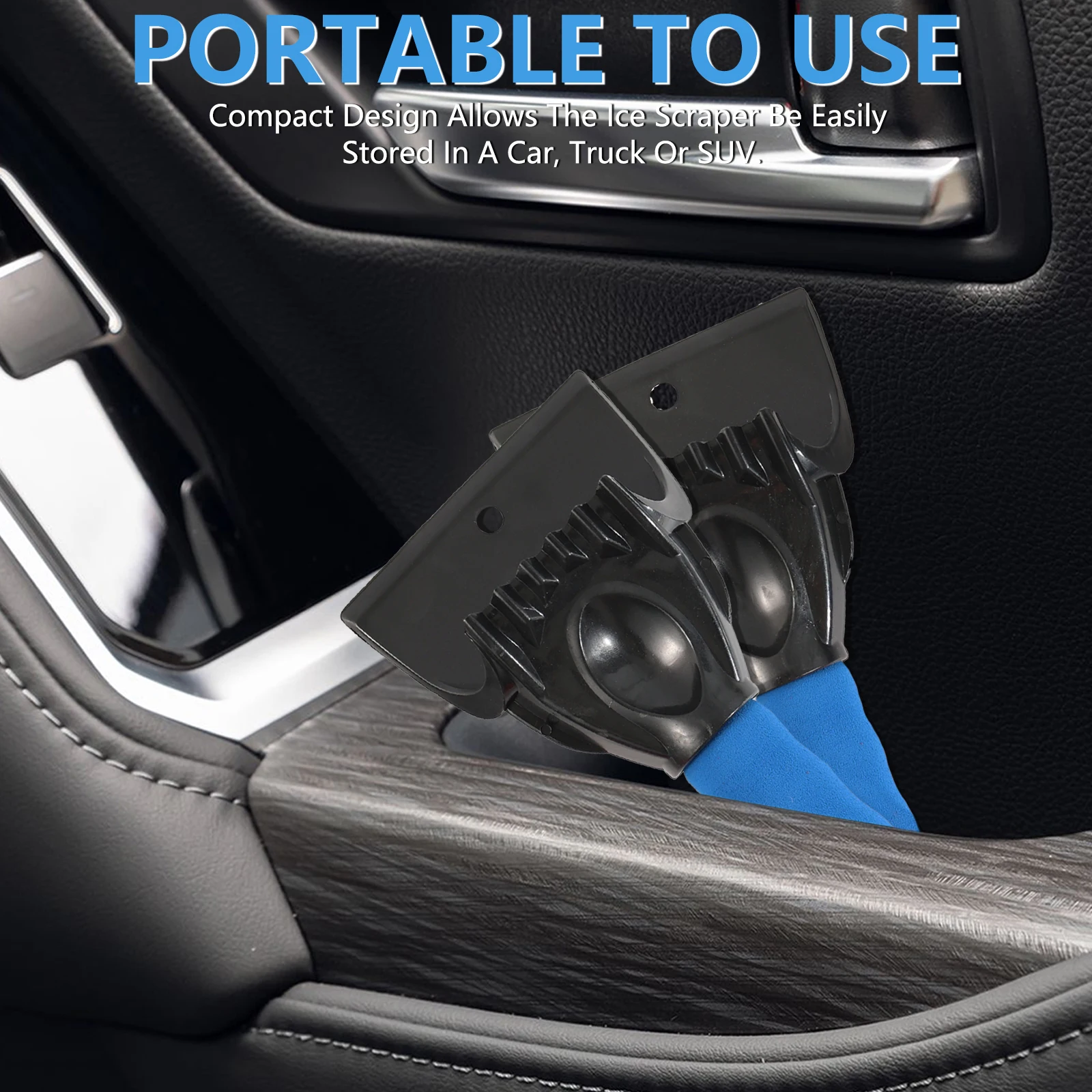 Car Ice Quick Windshield Tool Clean Scraper Glass Accessories Brush Window Winter Snow Auto Shovel Ice Breaker Remover Kit Part