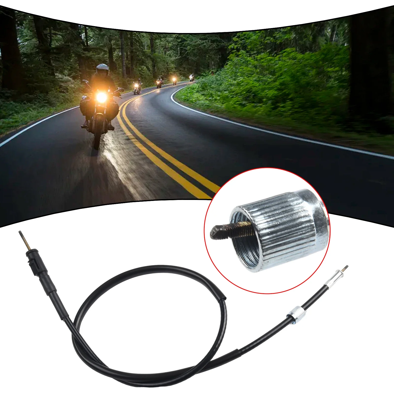 1PC Motorcycle Speedometer Cable Wires Scooter For Honda For Dio Vision 110 50 Scooter Accessories Odometer Kilometer Drive Line
