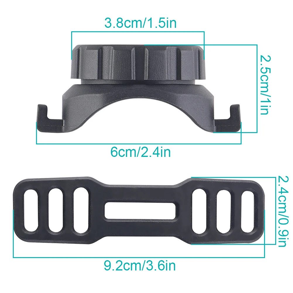 Bike Handlebar Computer Holder Multifunctional Bicycle Computer Mount 360° Rotation MTB Road Bike Stopwatch Bracket for Garmin