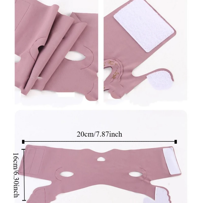 Anti Wrinkle Face Slimming Bandage Breathable Facial Massage Face Lift Up Strap Graphene Elastic Chin Cheek Lifting Belt Women