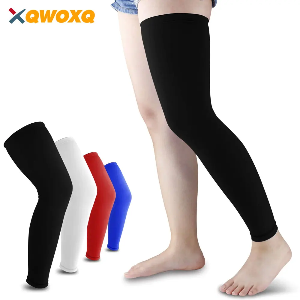 Leg compression sleeve 1 PCS for knee thigh calf arthritis running basketball for men women