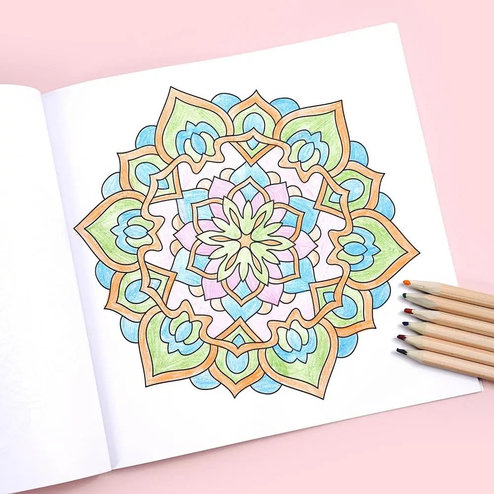 Mandala Patterns: Adult Coloring Book for Relaxation and Stress Relief, Perfect Gift for Birthdays and Holidays