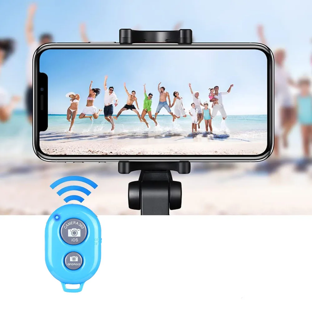 Wireless Bluetooth Camera Remote Controller Selfie Button Camera Shutter Controller Remote Shutter For Smartphones