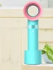 Portable Travel Fan USB Charging Desktop Leafless Fans 3 Gears Electric Cordless Fan Summer Outdoor Tool 5