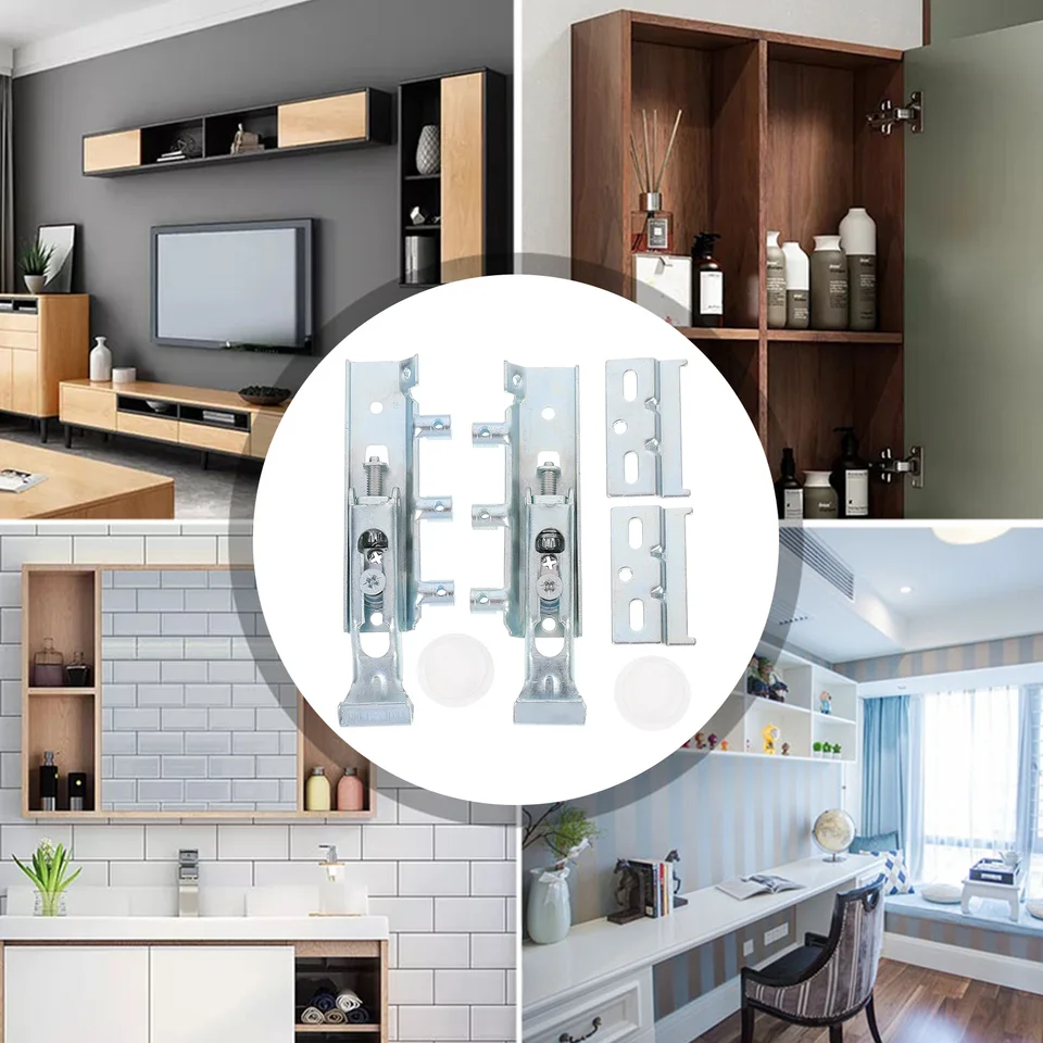 Accessori Guardaroba 2 Pezzi Appendiabiti Per Cinture - Set Da 2 Pezzi Per Armadio Nero Ganci Cinture Senza Fili - Foto 6