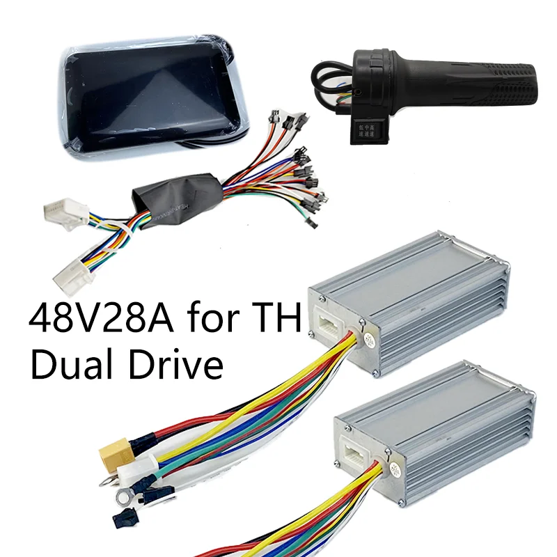 YUNLI CB1 9MOSFET 48V28A Twist Throttle Handle 1200W Sinewave Controller ORDOOSPEED