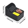 Soldering Iron Tip Cleaner Portable Solder Tip Cleaner Kit Soldering Accessories With Silicone Holder Dense Cleaning Steel Brush 6