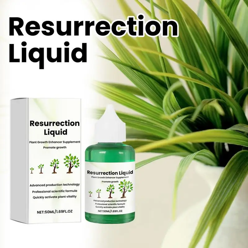 Resurrection Liquid 50ml Plants Fertilizer For Flower Resurrection Liquid Plant Food Plant Fertilizer