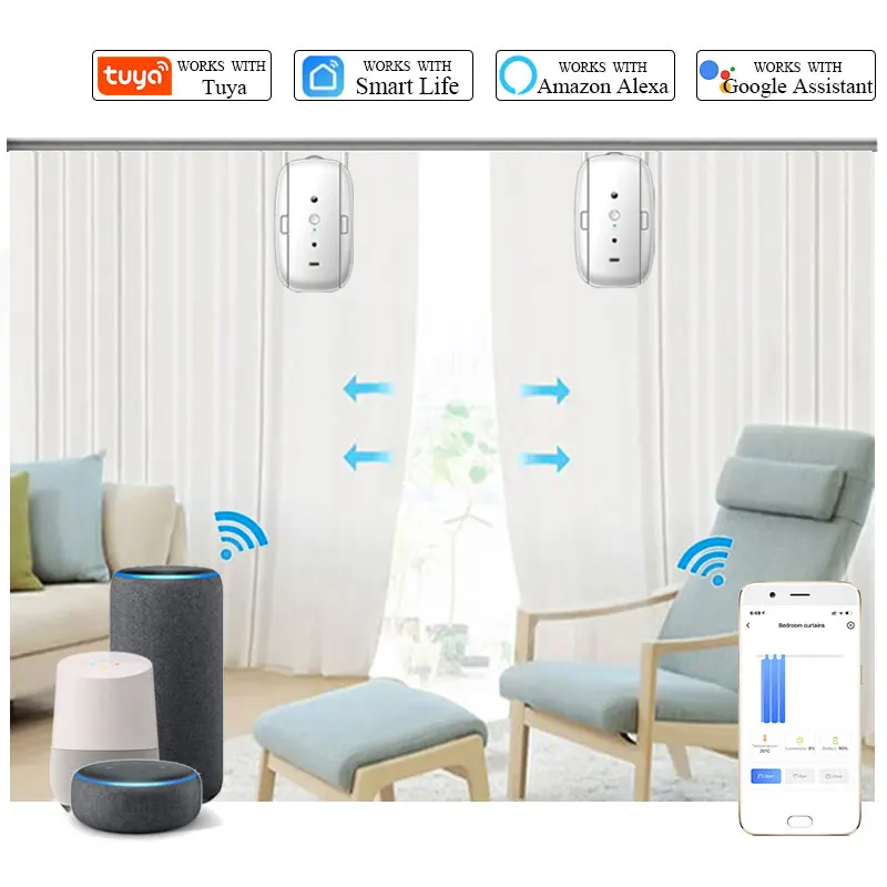 electric-curtain-robot-tuya-smart-curtain-motor-app-control-timer-setup-for-t-rail-u-rail-bt-voice-control