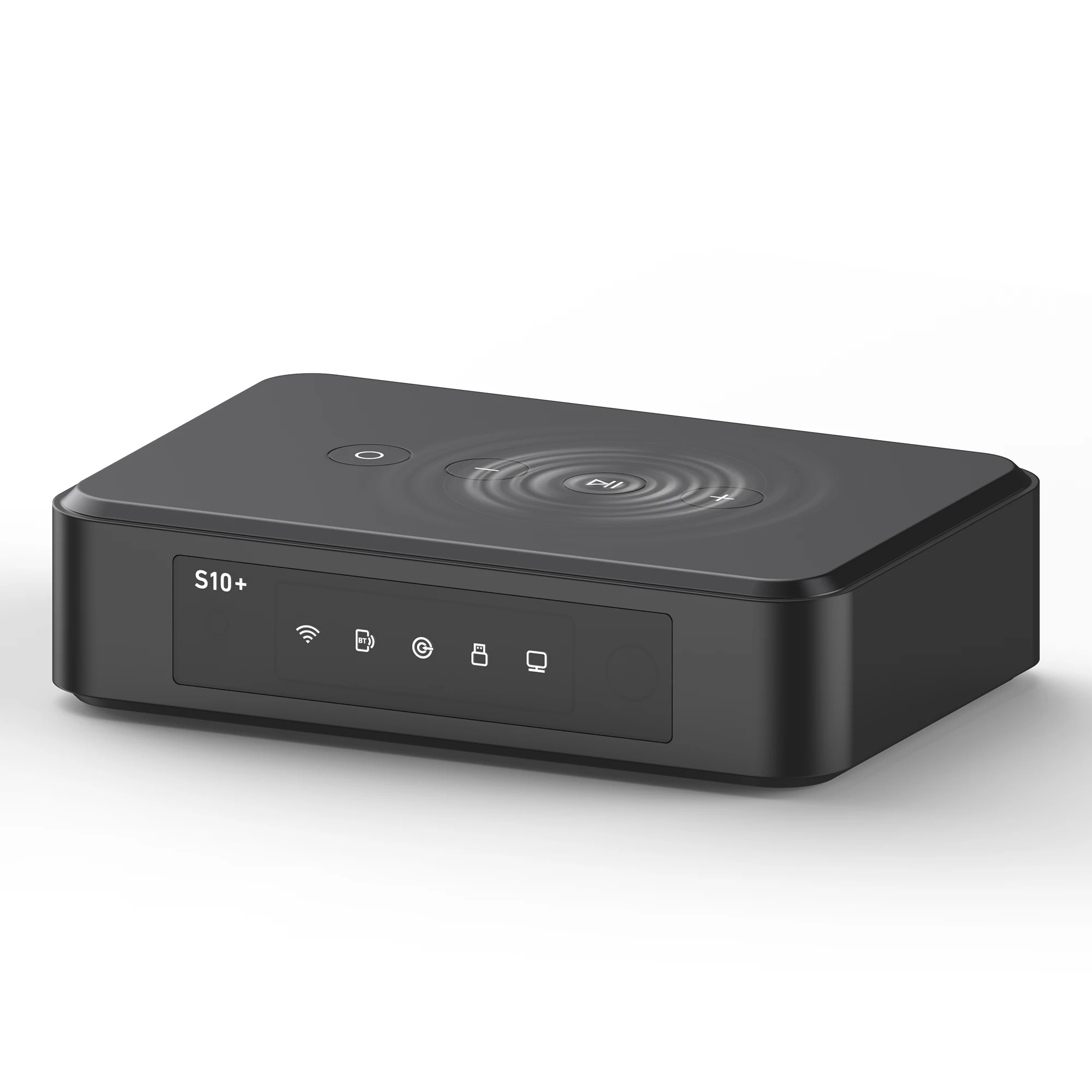 Arylic S10 + 무선 음악 스트리머, 3.5mm 잭 Aux 블루투스 오디오 리시버, PC 오디오 잭 어댑터, 멀티룸용 AUX 무선