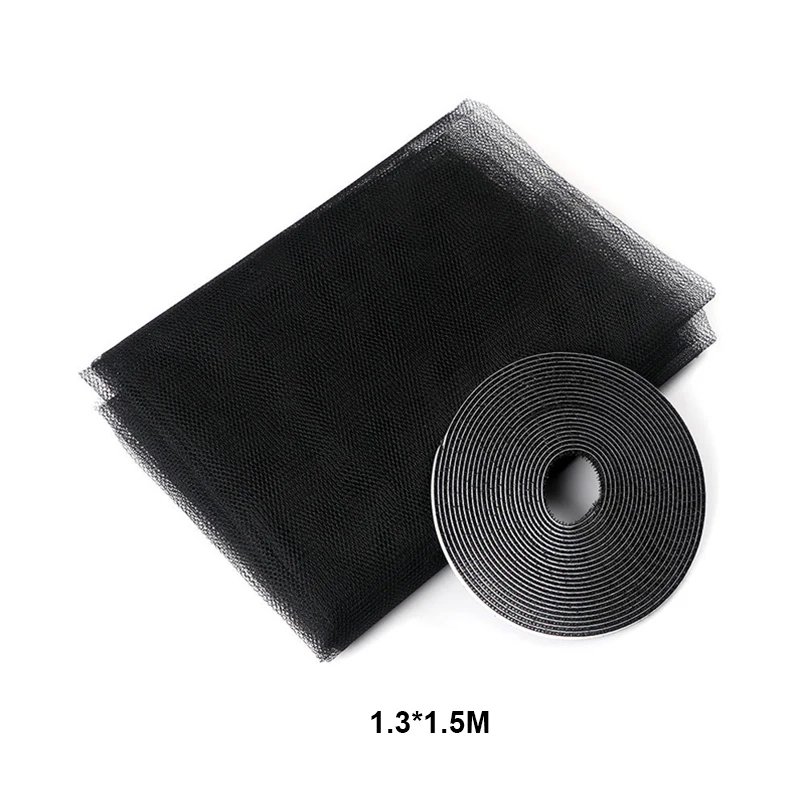 מסך חלון נגד יתושים ומזיקים לחלונות פנימיים עצמיים עם רשת נגד יתושים