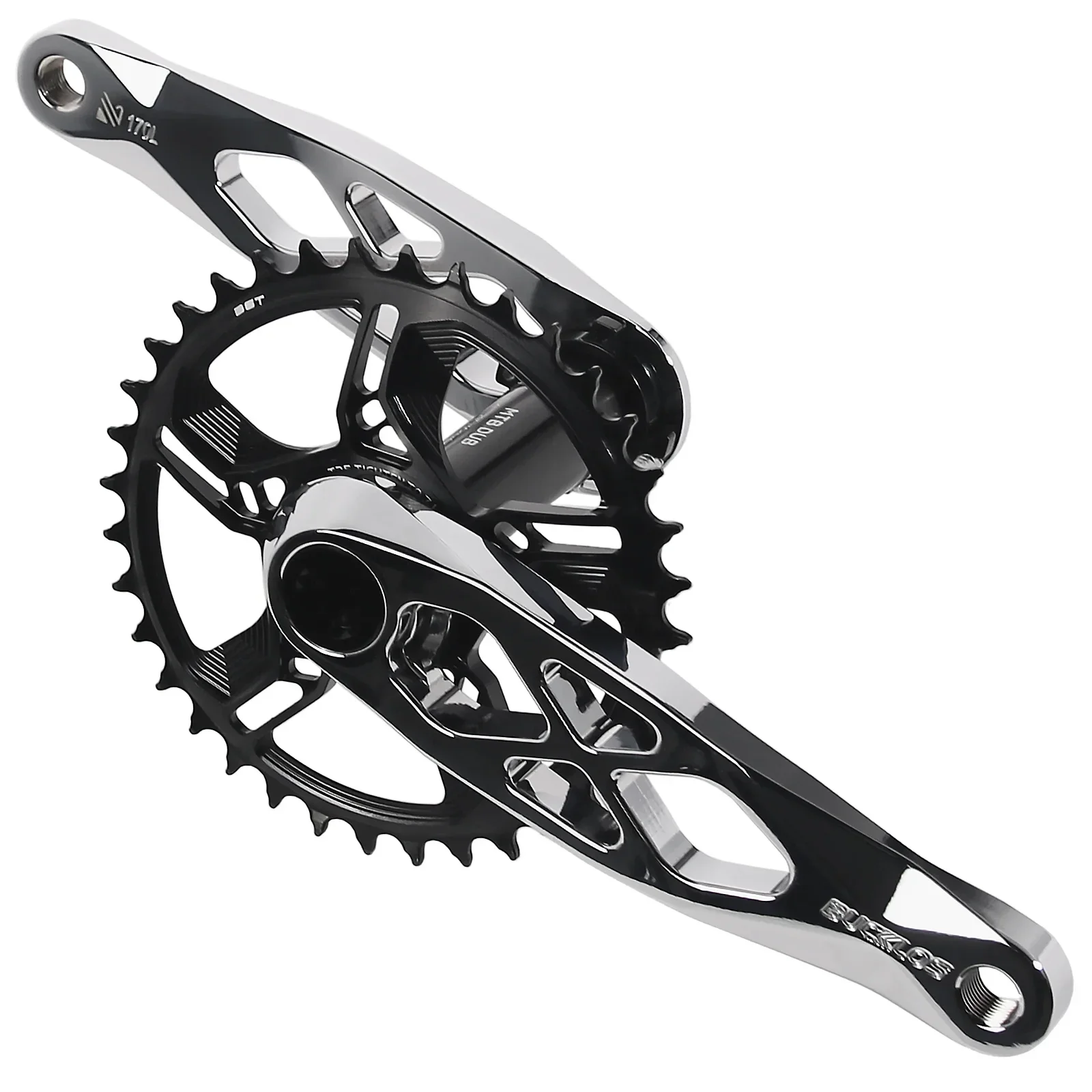 BUCKLOS Enduro DH 170mm Kurbeln Arm MTB Rennrad hohl mit DUB 29mm BB68/73mm DE