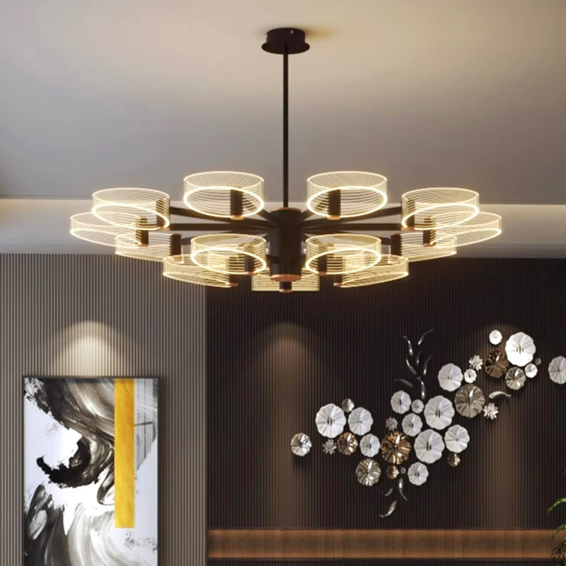 침실 장식 펜던트 램프, 실내 샹들리에 조명, 거실 장식용 천장 램프  Best5