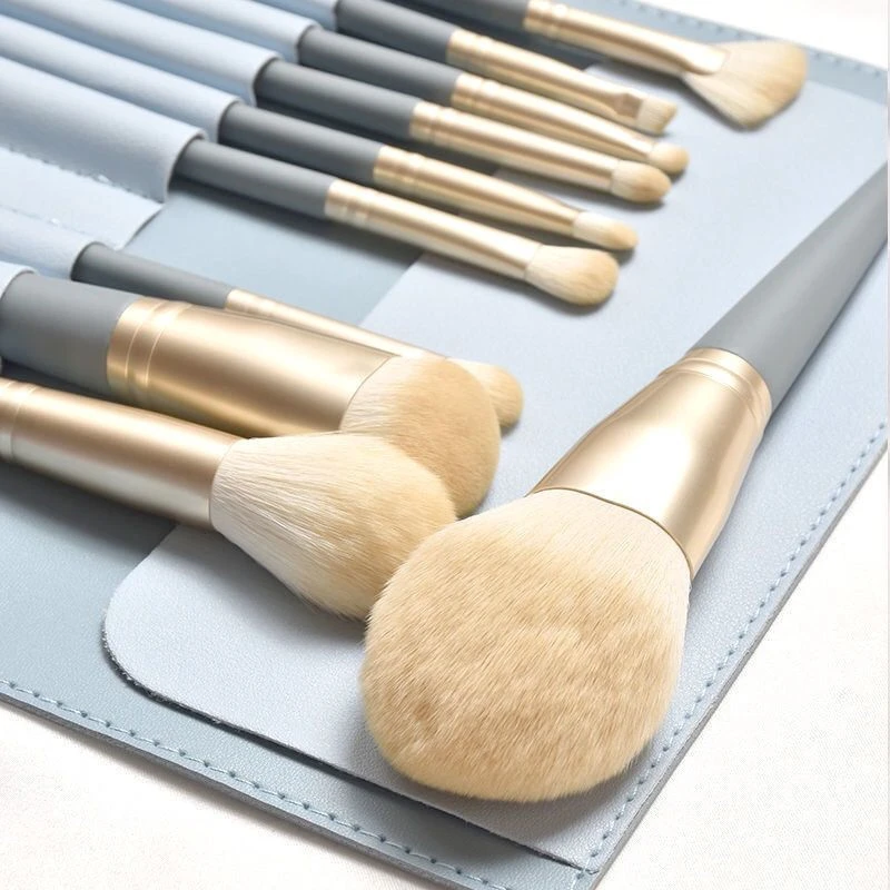 10pcs Soft Fluffy Makeup Brushes Set Eye Shadow Foundation Brush Women