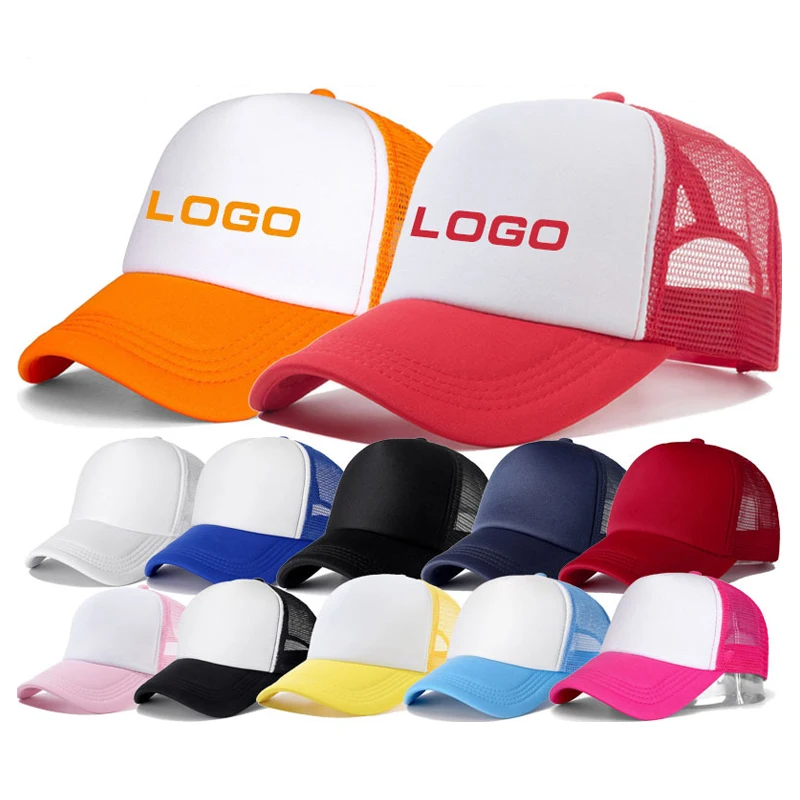 NewStyleWholesale100PolyesterCustomLogoBaseballCapDIYPrint