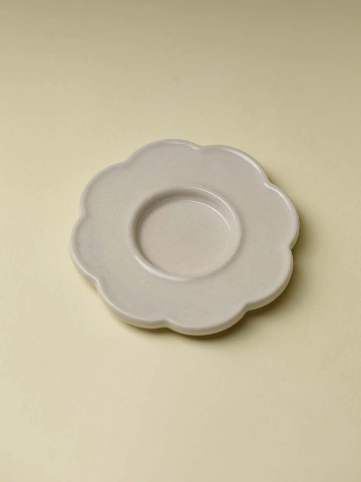 Rizuo 세라믹 티 트레이 매트 다도 용품 꽃무늬 재질 유약 차 주전자 뚜껑 차 컵 매트 공부차 도구