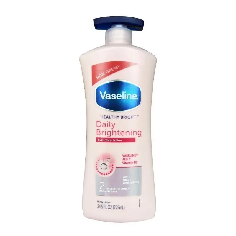 Vaseline Healthy Bright Daily Brightening Daily Moisturizer for Glowing Skin Vitamin B3 Body Lotion in 2 Weeks Lightweight 725ml 6