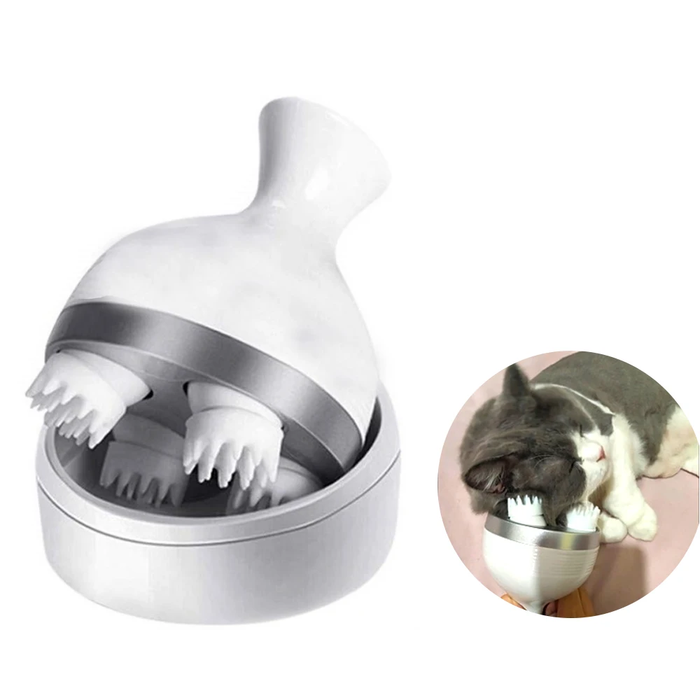 Massager For Cats Electric Head Massager Pet Dog Cat Massager Vibrating
